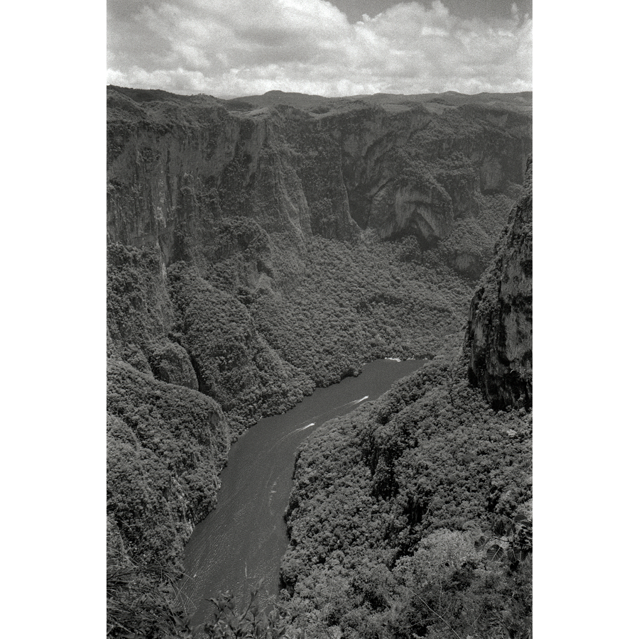 Vista al río de Cañón del Sumidero